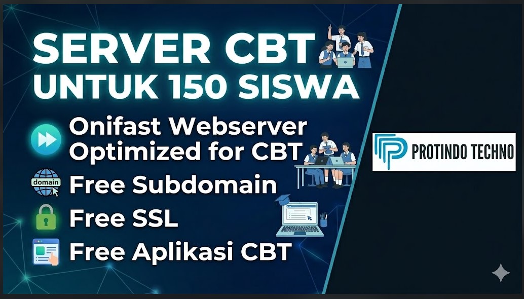 Server CBT 150 Siswa