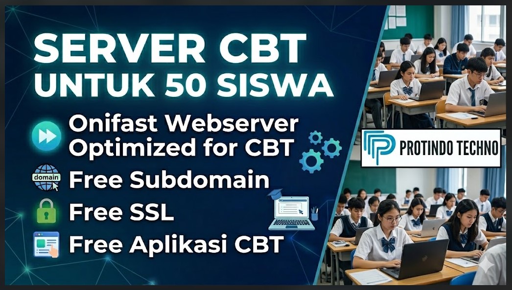 Server CBT 50 Siswa